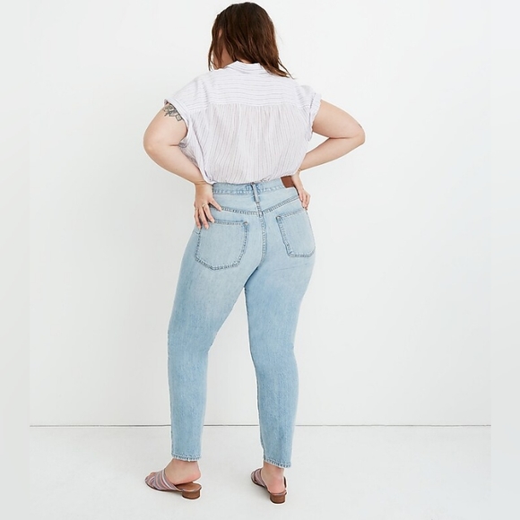 🆕Madewell The Curvy Perfect Vintage Jean Women's Plus Size 37 - Picture 1 of 16